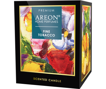 Areon Home Premium Scented Candle Fine Tobacco